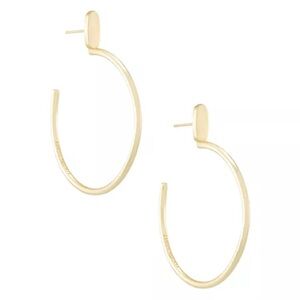 Kendra Scott Pepper Gold Hoop Earrings